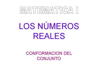 MATEMATICA I 