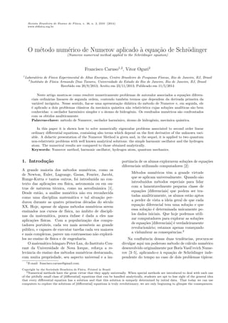 Revista Brasileira de Ensino de Fsica, v. 36, n. 2, 2310 (2014) 
www.sb 