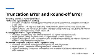 Understanding Truncation Errors, Taylor Series, and Error Propagation ...
