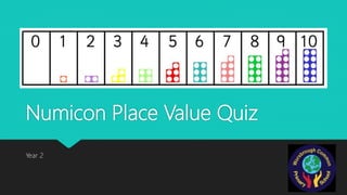 Numicon Place Value Quiz
Year 2
 