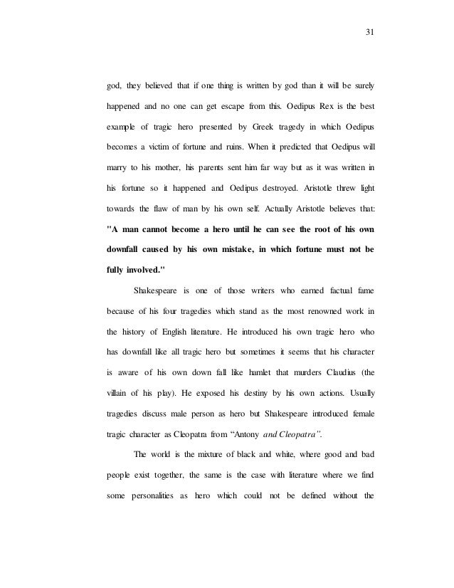 Numl english thesis