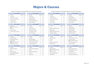 Page 29
Majors & Courses
 