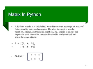 Numpy.pdf | Programming Languages | Computing