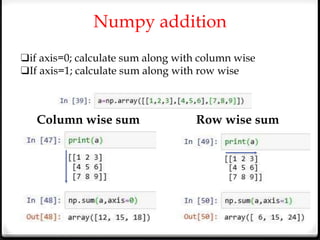 Rowwise Numpy_defintion_description_usage_examples.pptx