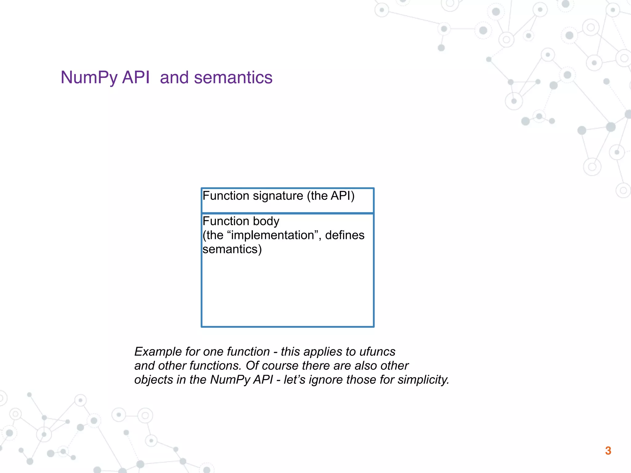 __array_function__ conceptual design & related concepts | PPT image.