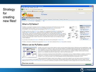 Strategy for creating new files! 