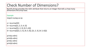 NumPy.pptx | Programming Languages | Computing image.