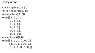 NUMPY LIBRARY study materials PPT 2.pptx