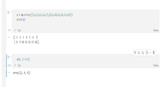 NUMPY LIBRARY study materials PPT 2.pptx
