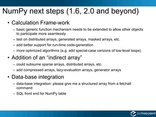 Numpy Talk at SIAM | KEY