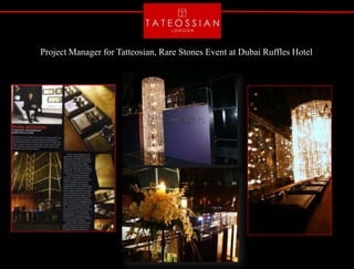 Project Manager for Waterman Event in Dubai
