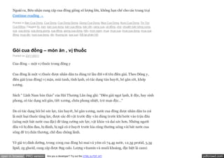 Ngoài ra, Bửu nhận cung cấp cua đồng giống số lượng lớn, không hạn chế cho các trang trại
       Continue reading →

       Posted in Ban Cua Dong, Cua Dong, Cua Dong Giong, Giong Cua Dong, Mua Cua Dong, Nuoi Cua Dong, Tin Tức
       Cua Đồng | Tagged ốc, ban, ban cua dong, bán cua đồng, bán rắn, cang cua, cá đồng, chợ, chuyên bán bông súng,
       cua, cua dong, cua dong giong, cua đồng, giong cua dong, hến, mon ngon, mua, mua cua, mua cua dong, mua cua
       đồng, mua rắn, nuoi cua dong, rắn, thuong lai, vua cua | Để lại phản hồi




       Gỏi cua đồng – món ăn , vị thuốc
       Posted on 23/11/2011


       Cua đồng – một vị thuốc trong đông y


       Cua đồng là một vị thuốc được nhân dân ta dùng từ lâu đời với tên điền giải. Theo Đông y,
       điều giải (cua đồng) vị mặn, mùi tanh, tính lạnh, có tác dụng tán huyết, bổ gân cốt, khớp
       xương.


       Sách “ Lĩnh Nam bản thảo” của Hải Thượng Lãn ông ghi: “Điền giải ngọt lạnh, ít độc, hay sinh
       phong, có tác dụng nối gân, tiết xương, chữa phong nhiệt, trừ mụn độc…”


       Do có tác dụng bồi bổ sức lực, tán huyết, bổ gân xương, nước cua đồng được nhân dân ta coi
       là một loại thuốc tăng lực, được các đô vật trước đây vẫn dùng trước khi bước vào trận đấu
       (uống một bát nước cua đặc) để tăng cường sức lực, vật khỏe và dai sức hơn. Những người
       đấu võ bị đòn đau, bị đánh, bị ngã có ứ huyết trước kia cũng thường uống vài bát nước cua
       sống để trị chấn thương, chỗ đau chóng lành.


       Về giá trị dinh dưỡng, trong 100g cua đồng bỏ mai và yếm có 74,4g nước, 12,3g protid, 3,3g
       lipid, 2g glucid, cung cấp được 89g calo. Lượng vitamin và muối khoáng, đặc biệt là canxi

open in browser PRO version         Are you a developer? Try out the HTML to PDF API                                   pdfcrowd.com
 