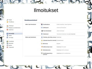 Ilmoitukset
 