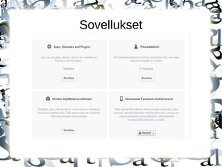 Sovellukset
 