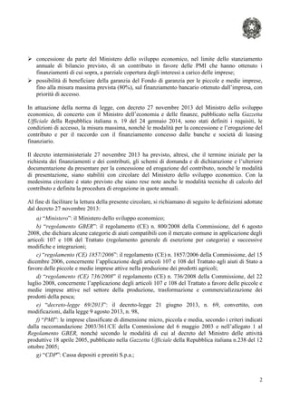 Lettera richiesta contributo economico banca