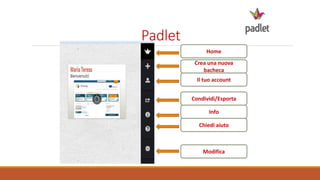 Padlet
Modifica
Chiedi aiuto
Info
Condividi/Esporta
Il tuo account
Crea una nuova
bacheca
Home
 