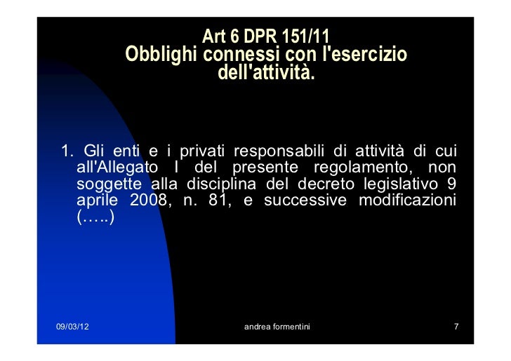 Dpr 737 81 Regolamento Disciplina - figharley