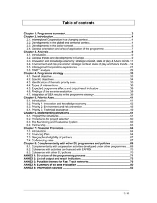 Nuovi programmi 2007/2013