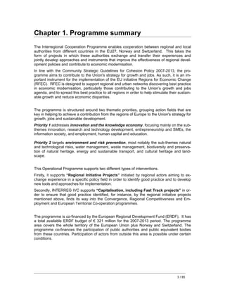 Nuovi programmi 2007/2013