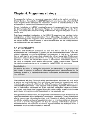 Nuovi programmi 2007/2013