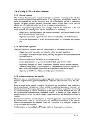 Nuovi programmi 2007/2013