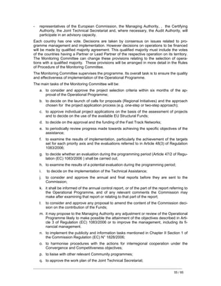 Nuovi programmi 2007/2013