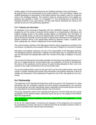 Nuovi programmi 2007/2013