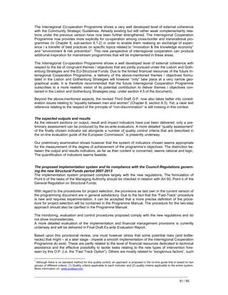 Nuovi programmi 2007/2013