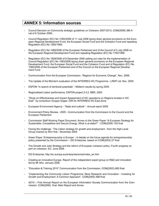 Nuovi programmi 2007/2013