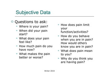 Nupd 400 chapter 10 pain | PPT