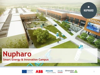 1
Nupharo
!
Smart Energy & Innovation Campus
 
