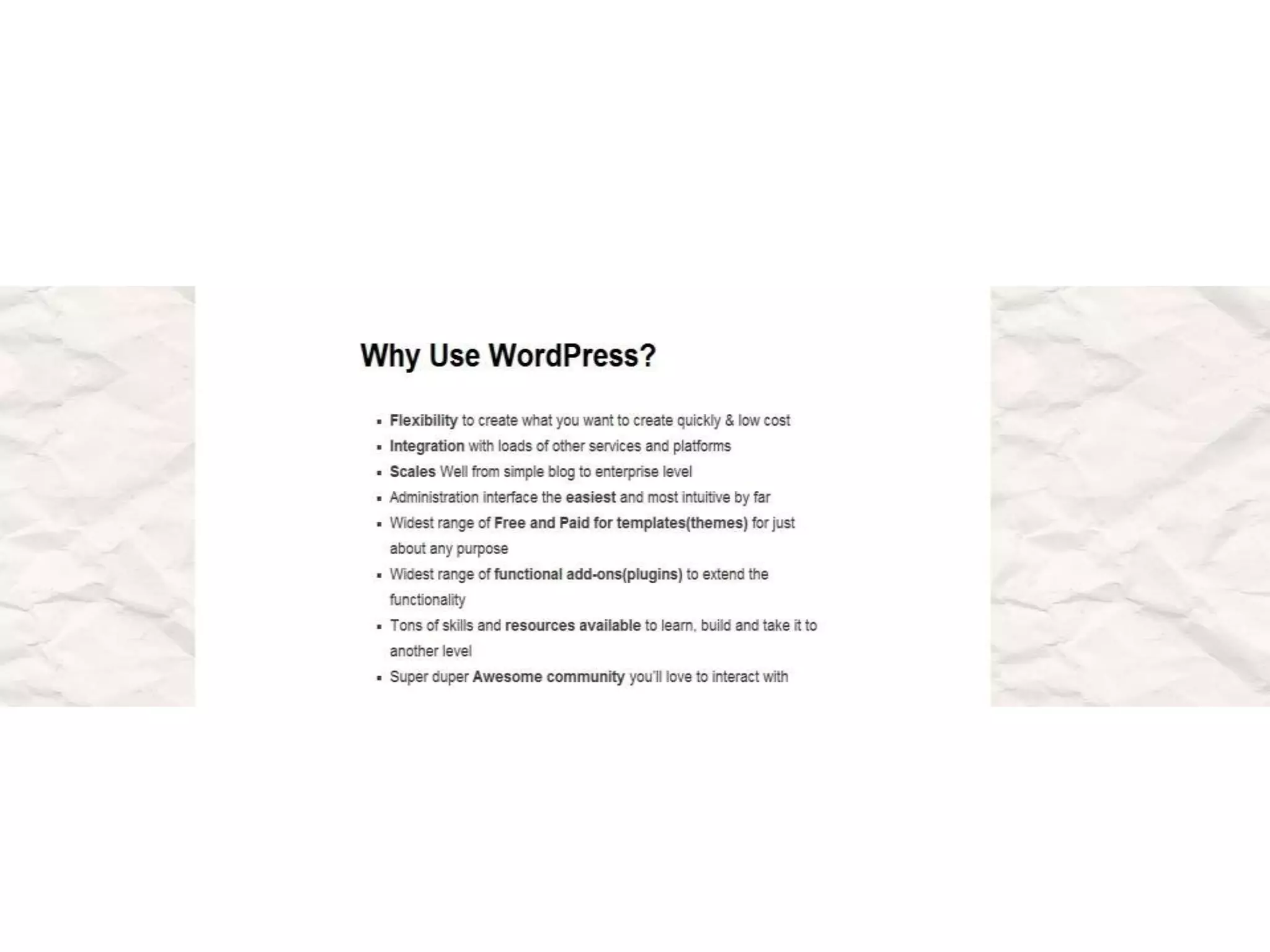 WordPress as a CMS – Why and How