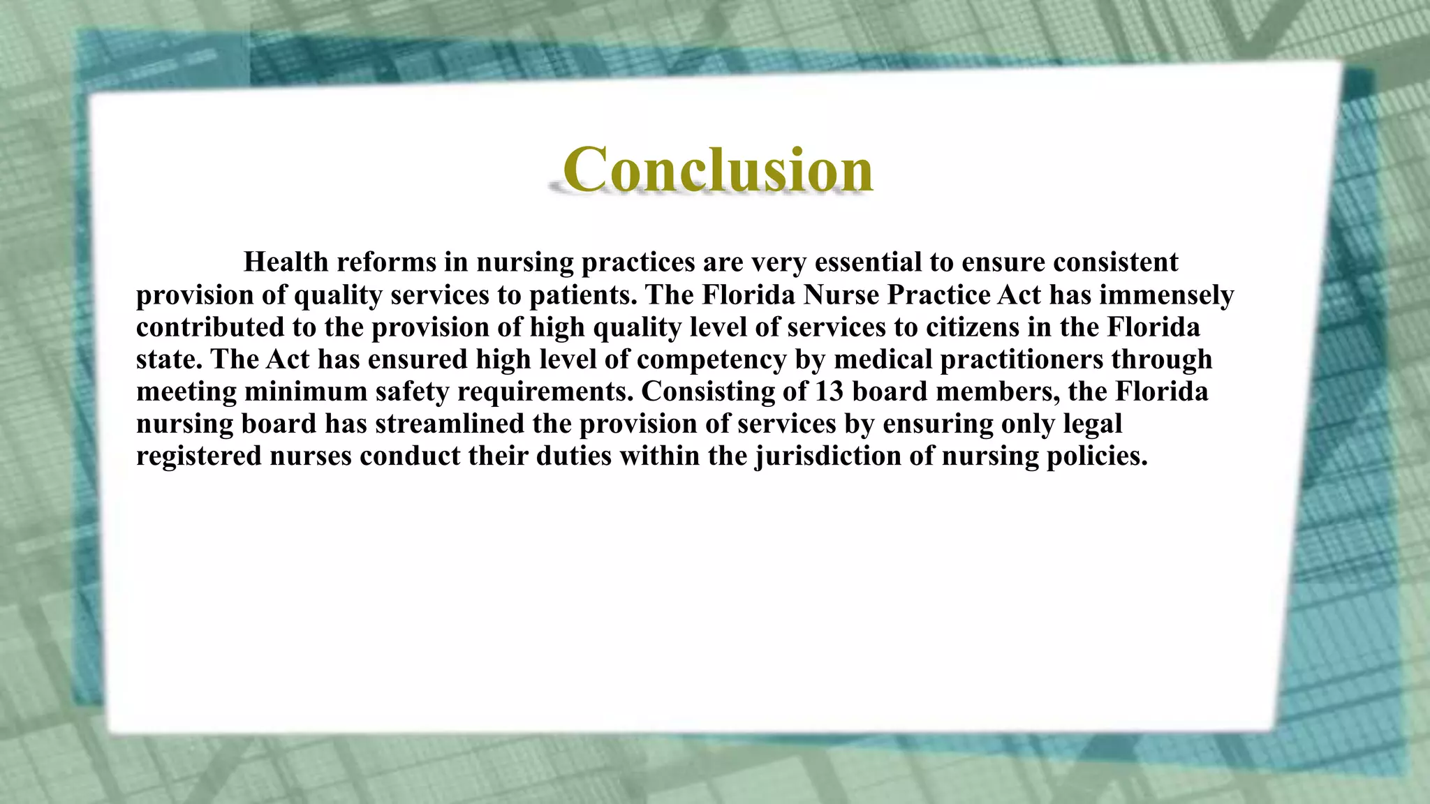 Nur 3119 Florida Nurse Practice Act Ppt PPT Nur 3119 florida nurse practice act ppt ppt
