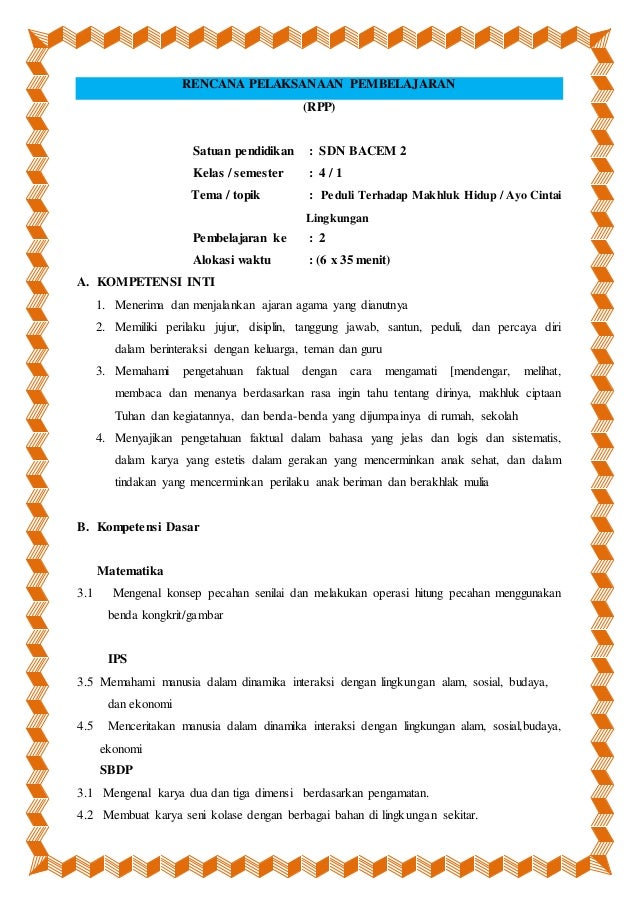 Lkpd Kelas 4 Tema 2 Subtema 1 Pembelajaran 1 - Cara Mengajarku