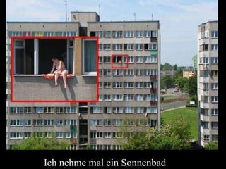 Ich nehme mal ein Sonnenbad 