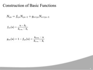 Construction of Basic Functions
9
 