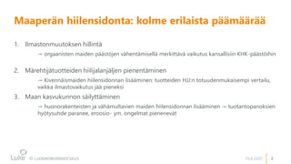 Nurmien hiilensidonta | PPT