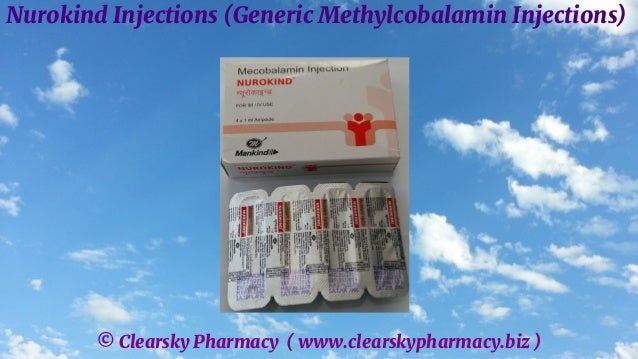 © Clearsky Pharmacy ( www.clearskypharmacy.biz )
Nurokind Injections (Generic Methylcobalamin Injections)
 