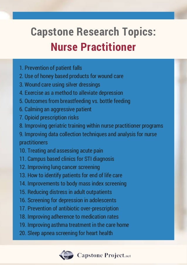 Msn education practicum project ideas image