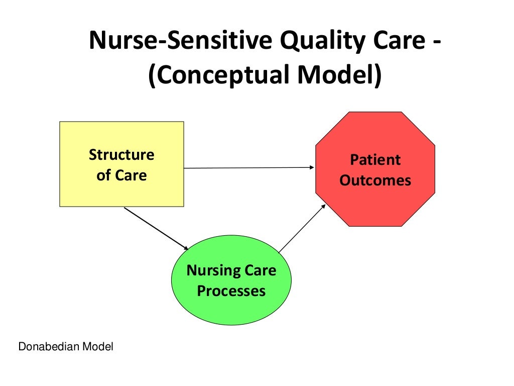 Nurse sensitive quality care structure