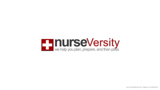 Nurse Versity Pitch Deck