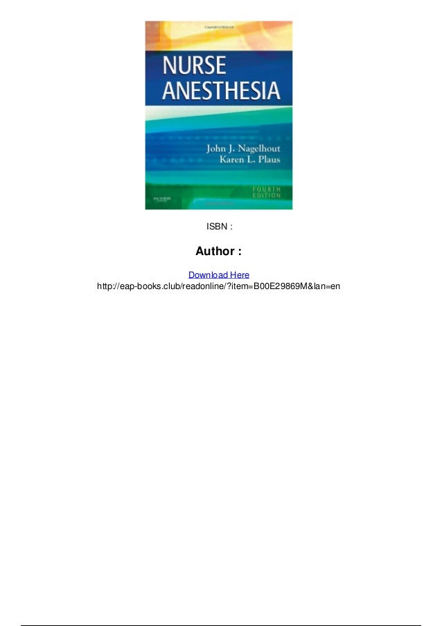 nurse anesthesia 6th edition pdf free download nurse anesthesia 6th edition pdf free download