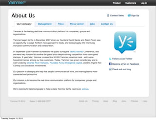 Tuesday, August 10, 2010
 