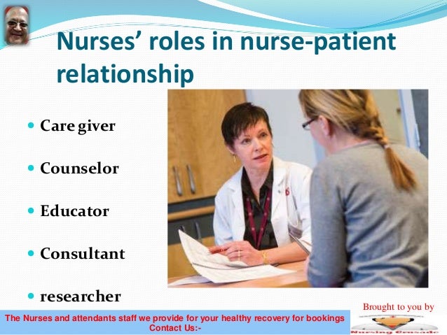 nurse patient relationship nurse patient relationship