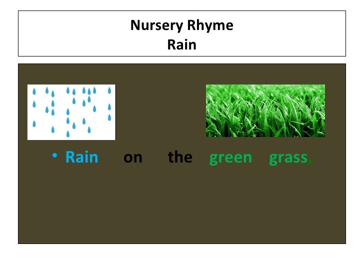 Nursery rhyme r ppt