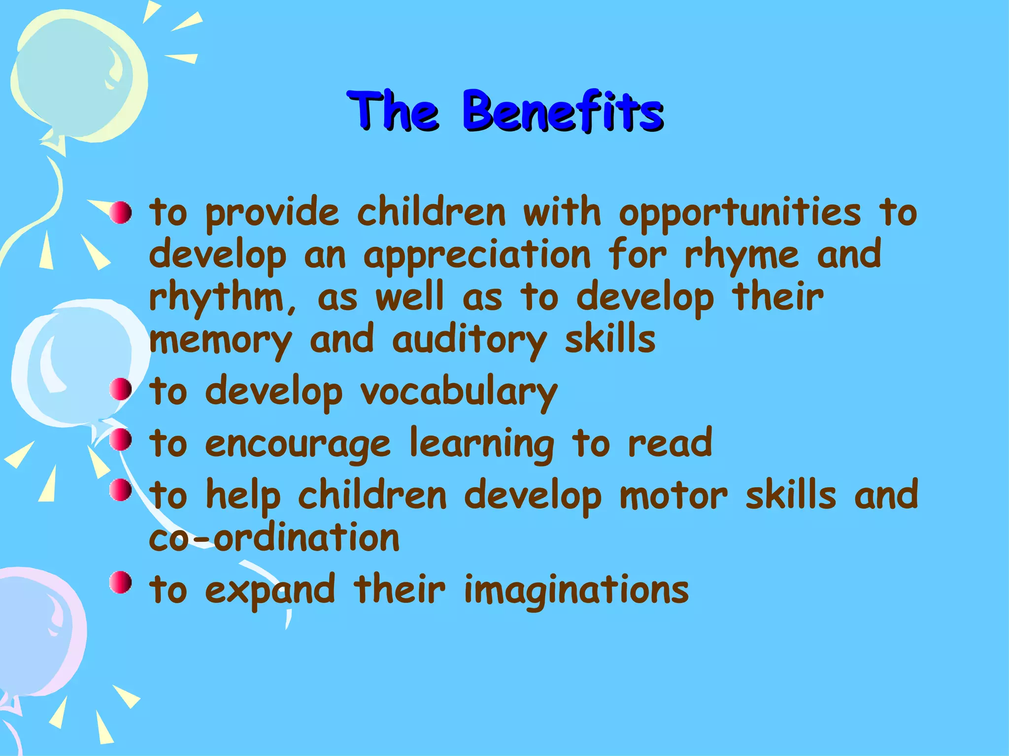 Nursery Ryhmes And Website | PPT