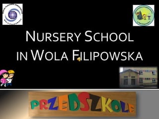 NURSERY SCHOOL 
INWOLA FILIPOWSKA 
 