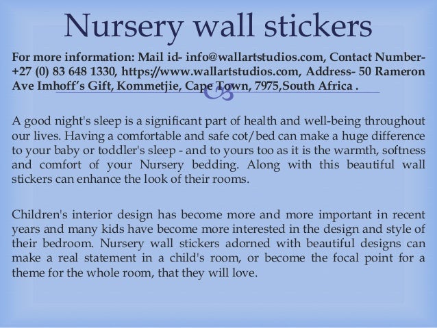 Nursery Wall Stickers