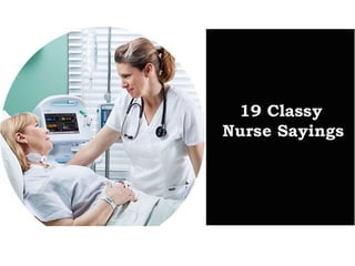 Nurses Beautiful Sayings