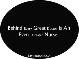 Nurses Beautiful Sayings | PPT